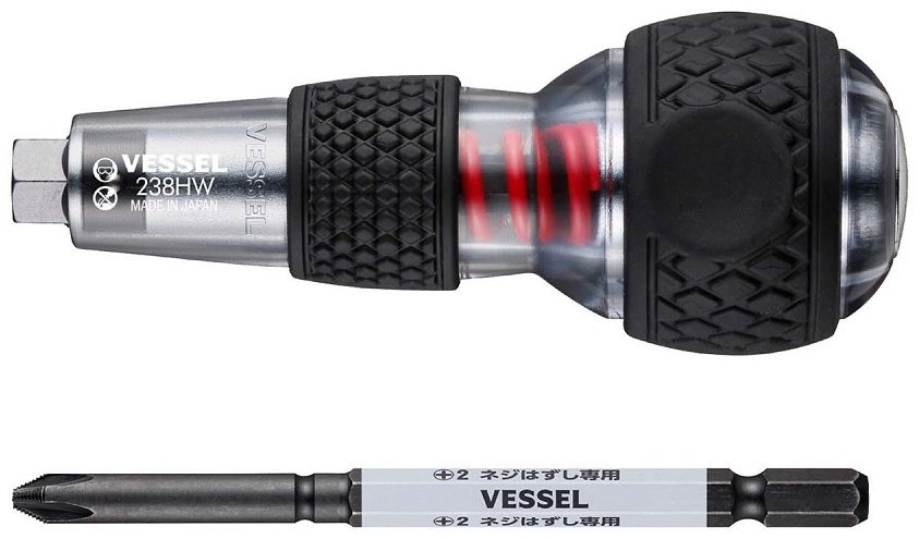 VESSEL отвертка 238HW2 125251 PH2х100 мм купить,NaN