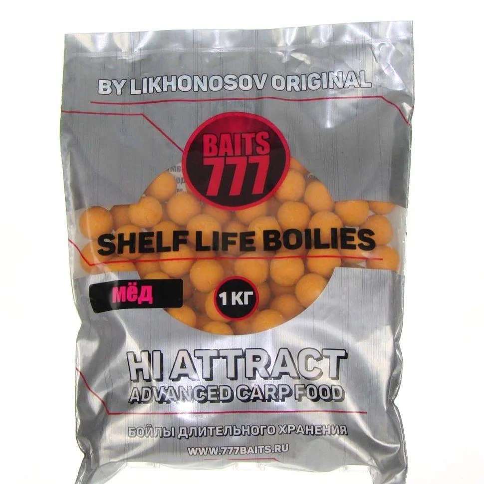 Бойлы Baits 777 20мм 1 кг Мед купить,NaN