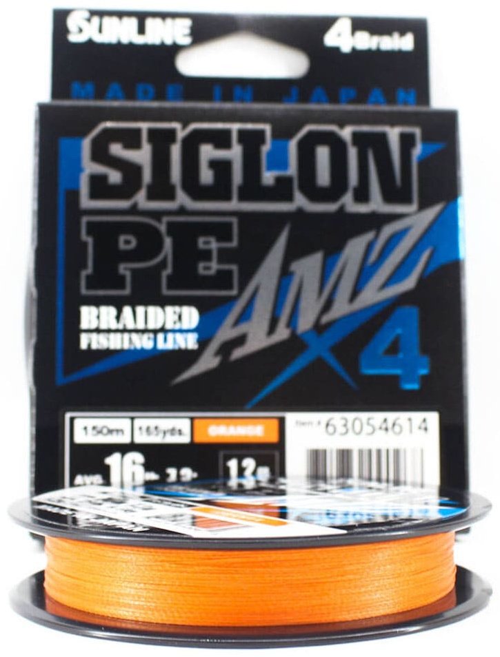 Леска Sunline плетеная Siglon PE X4 AMZ 0.187 мм оранжевый купить,NaN