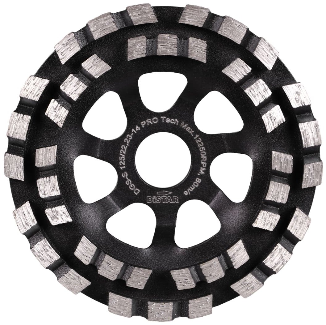 Distar алмазная чашка 99568442027 125x22.23 мм 1 шт купить,NaN