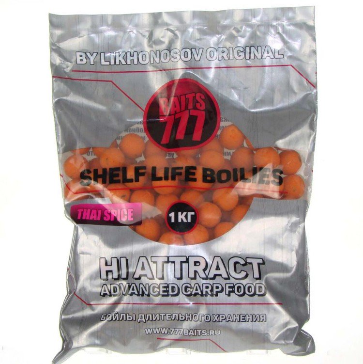 Бойлы Baits 777 20мм 1 кг  Thai Spice  купить,NaN
