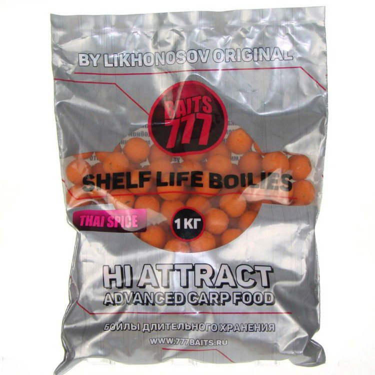 Бойлы Baits 777 20мм 1 кг  Thai Spice  купить,NaN
