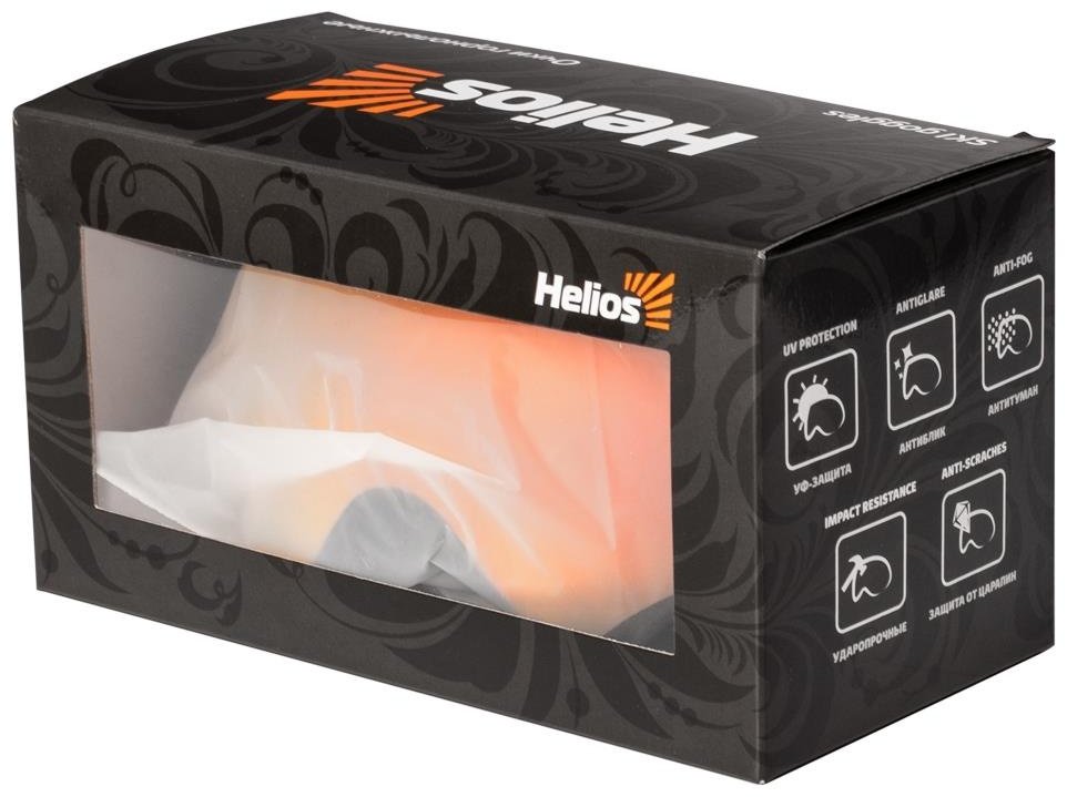 Маска горнолыжная ТОНАР Helios HS-HX-010 черный купить,NaN