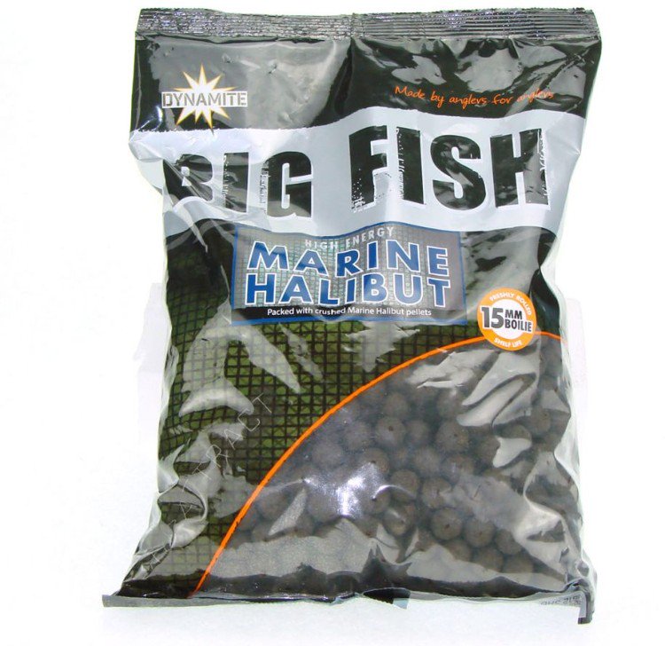 Бойлы Dynamite  Baits Marine Halibut 15мм 1.8 кг  купить,NaN