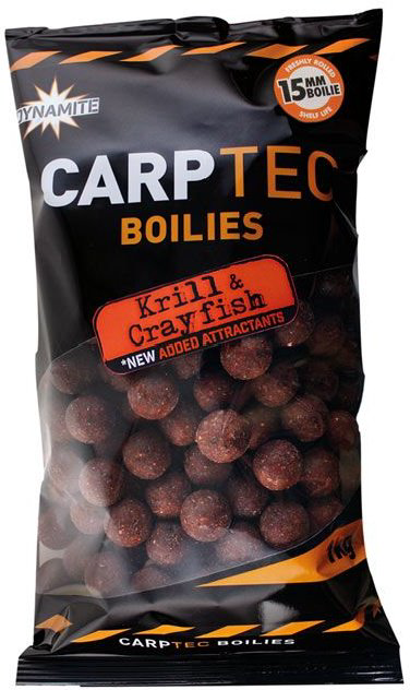 Бойлы Baits Dynamite CarpTec 15мм 1 кг Krill & Crayfish купить,NaN