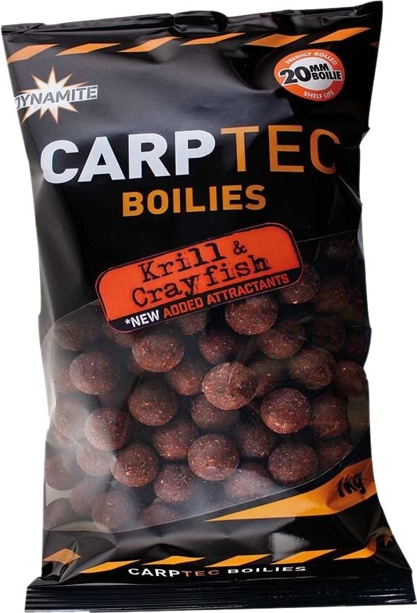 Бойлы Baits Dynamite CarpTec 20мм 1 кг Krill & Crayfish купить,NaN