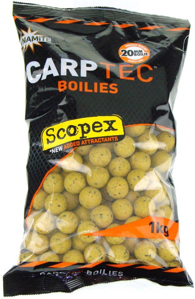 Бойлы Baits Dynamite CarpTec 20мм 1 кг Scopex купить,NaN