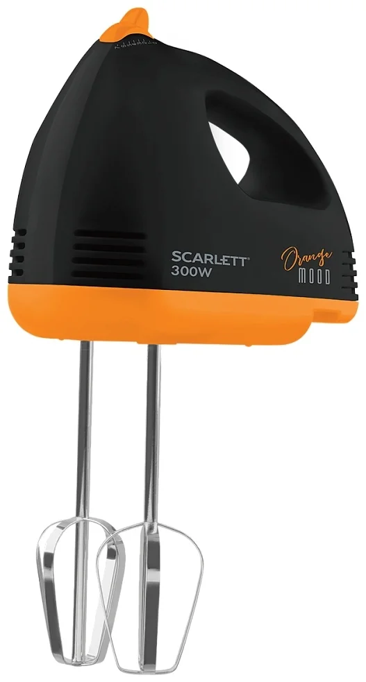Миксер Scarlett SC-HM40S20 черно-оранжевый