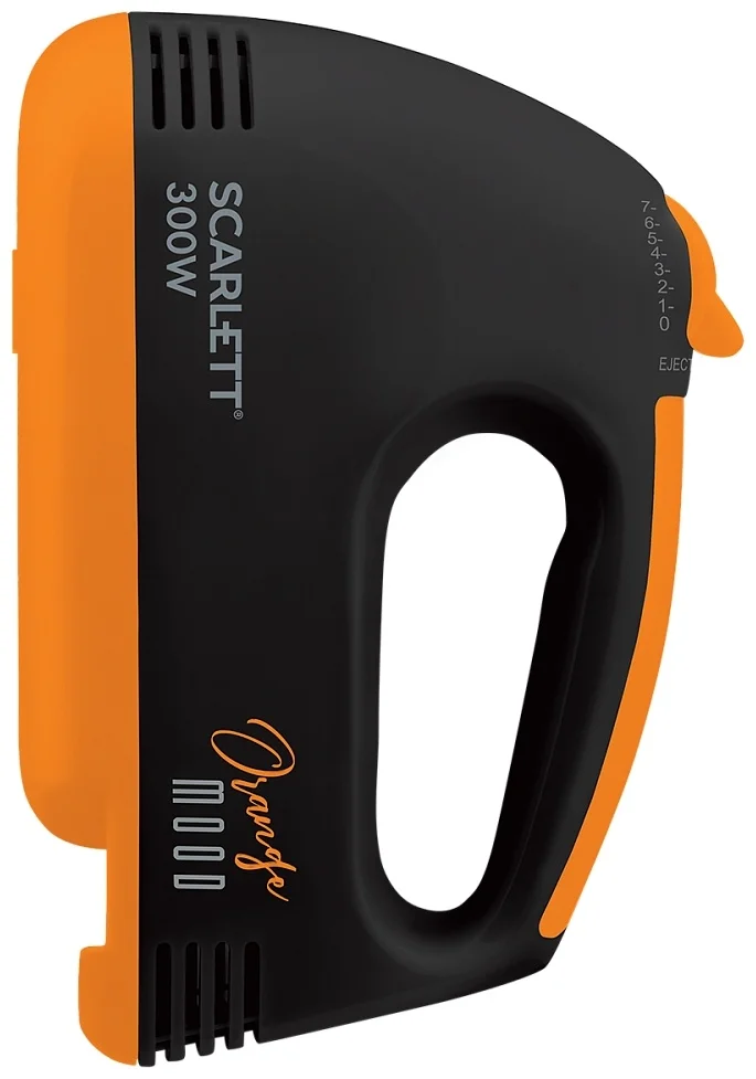 Миксер Scarlett SC-HM40S20 черно-оранжевый