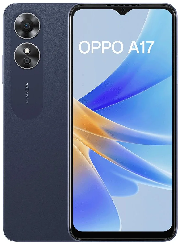 Смартфон Oppo A17 4/64GB Midnight Black