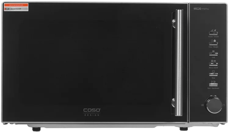 Микроволновая печь Caso MG 20 Menu черная