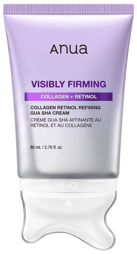 Anua крем Visible Firming Collagen Retinol gua sha cream для лица 80 мл купить,NaN