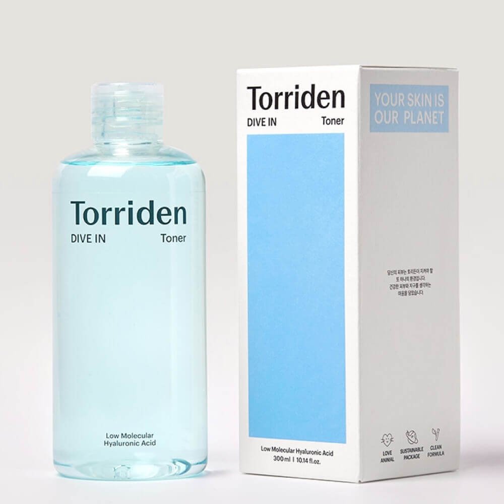 Torriden тонер DIVE IN Low Molecular Hyaluronic Acid Toner 300 мл купить,8000