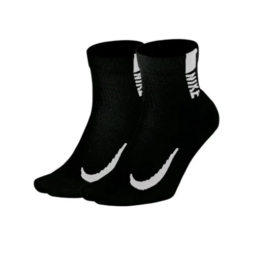 Носки Nike Multiplier Ankle 2 пары черные M купить,NaN
