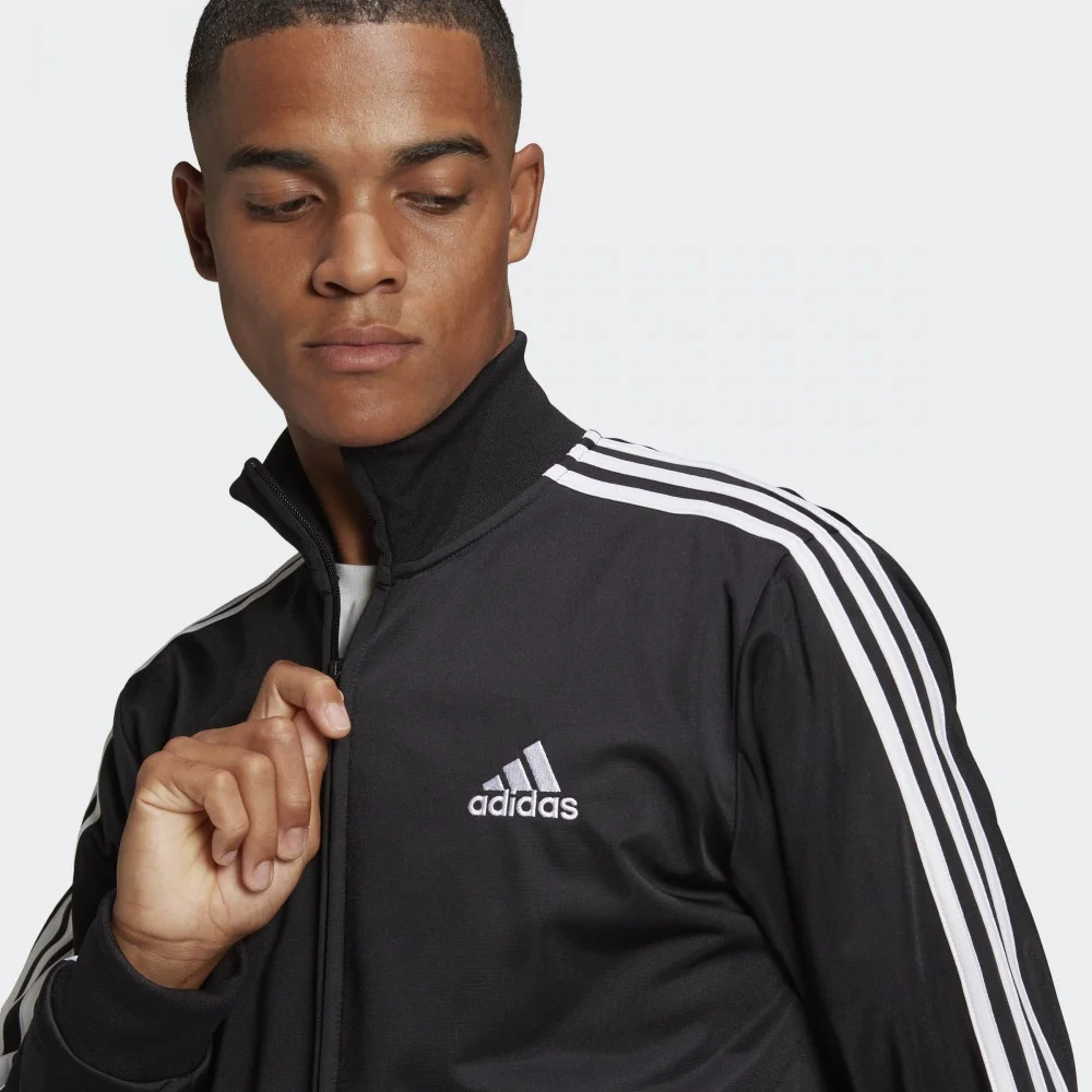 Спортивный костюм Adidas Essentials 3-Stripes GK9651 черный 44-46 - ForteMarket Спортивный костюм Adidas Essentials 3-Stripes GK9651 черный 44-46 купить,0