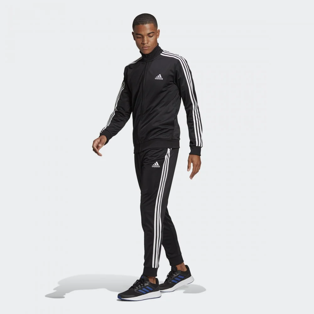 Спортивный костюм Adidas Essentials 3-Stripes GK9651 черный 44-46