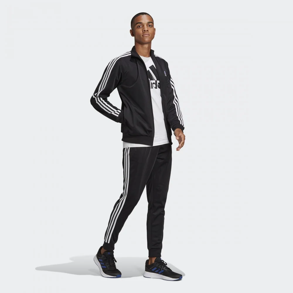 Спортивный костюм Adidas Essentials 3-Stripes GK9651 черный 44-46 - ForteMarket Спортивный костюм Adidas Essentials 3-Stripes GK9651 черный 44-46 купить,0