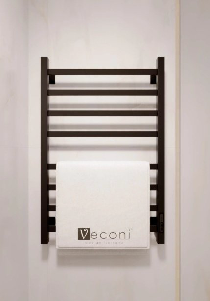 Полотенцесушитель Veconi электрический B8040B-A, лесенка 40x80 см купить,147359