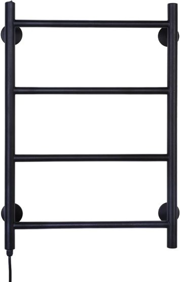 Полотенцесушитель Оптима электрический Elpst4l-4060-black-m, лесенка 40x60 см купить,79604