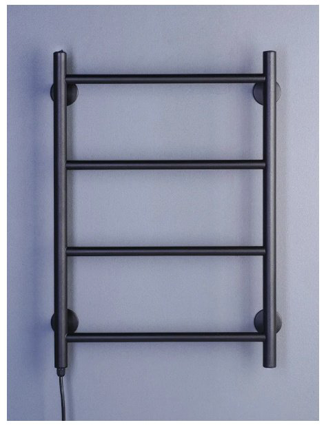 Полотенцесушитель Оптима электрический Elpst4l-4060-black-m, лесенка 40x60 см купить,79604