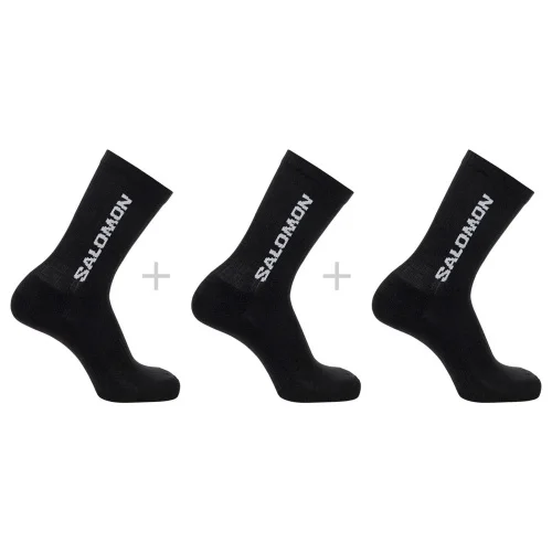Носки Salomon Everyday Crew 3 пары черные 36-38