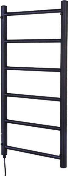 Полотенцесушитель ОЛИМП электрический Elpst6-4080-black-m, лесенка 40x80 см купить,80780