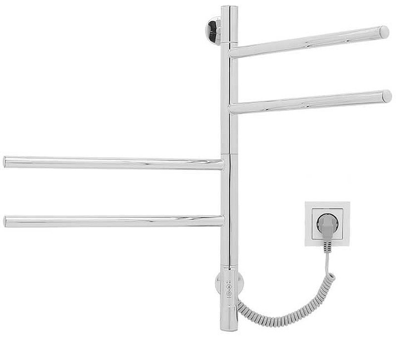 Полотенцесушитель Vincea электрический VTD-1S1CE, лесенка 43x60 см