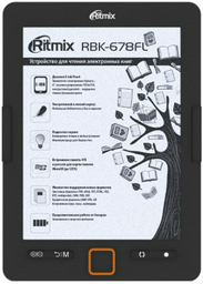 Электронная книга Ritmix RBK-678FL черный