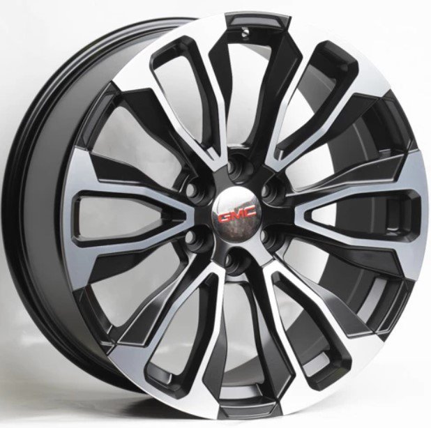 Комплект дисков Kipardo 22001 6х139.7 R22х9.0 СВ78.1 ЕТ24 MBMF купить,NaN