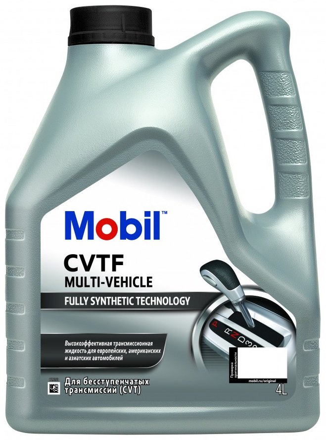 Масло синтетическое MOBIL CVTF MULTI-VEHICLE 4 л купить,NaN