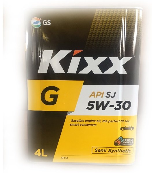 Моторное масло Полусинтетическое Kixx G 5W-30 4 л купить,NaN