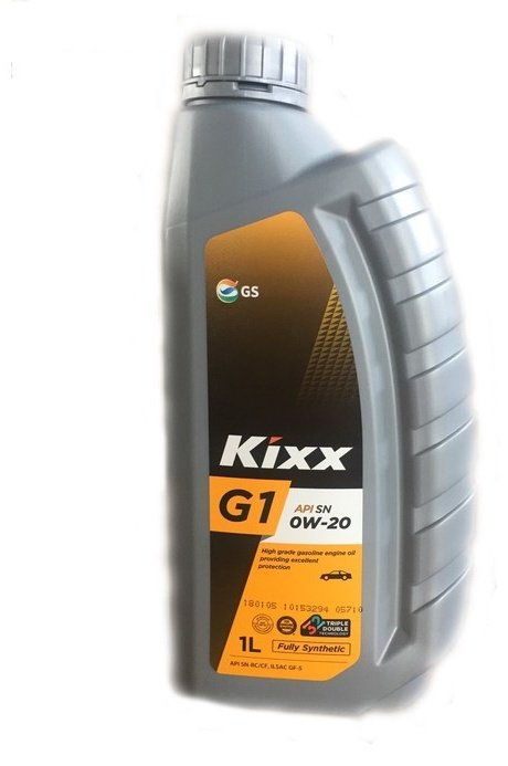 Моторное масло Синтетическое Kixx G1 0W-20 1 л купить,NaN