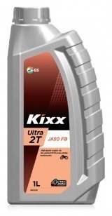Моторное масло Полусинтетическое Kixx Ultra 2T 10W 1 л купить,NaN