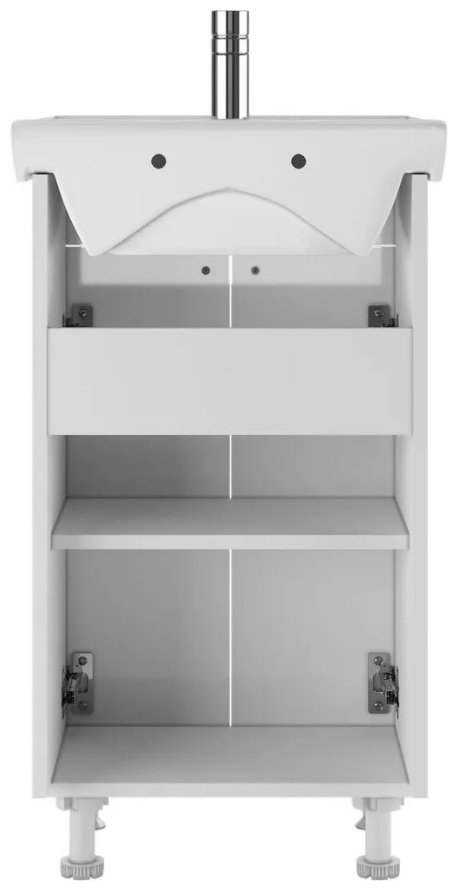Тумба с раковиной Kabinka.kz Томь 50 K0000189271 44.7x82x34.4см белый купить,NaN