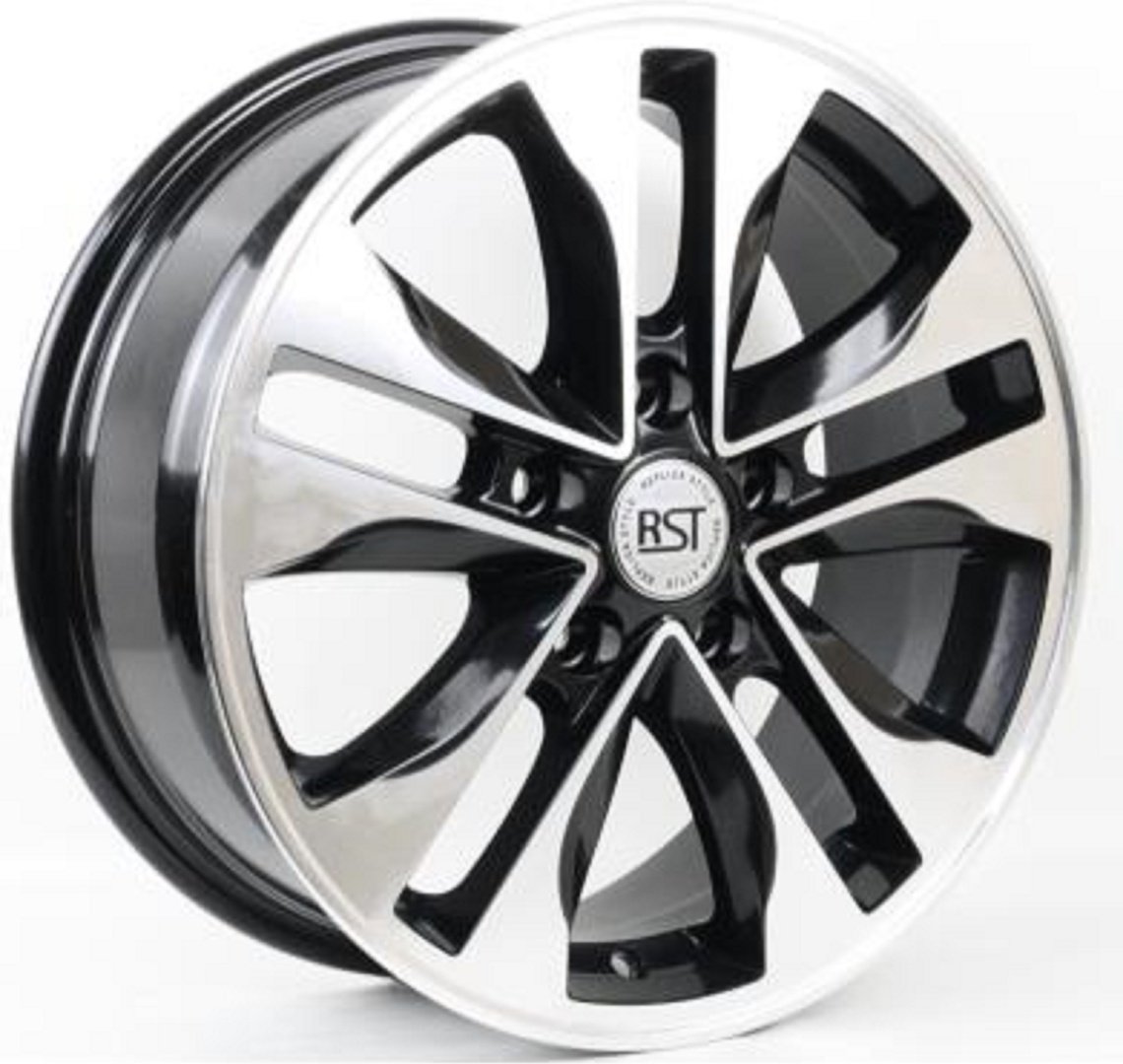 RST R116 6.5x16/5x114.3 D67.1 ET46 4 диска черный, серебристый купить,NaN