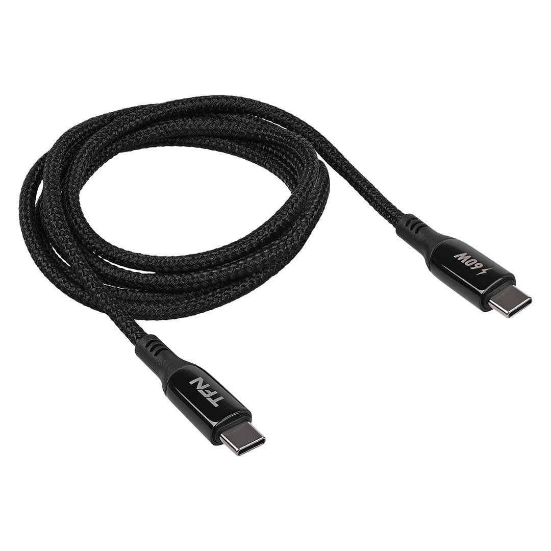 Кабель TFN USB TypeC 1.2m TFN-C-BLZ-CC1M-BK Black купить,NaN