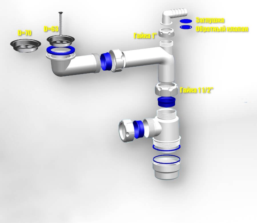 Тумба с раковиной KABINKA.KZ Лакшери правая, 120x62x45 см, белый, коричневый