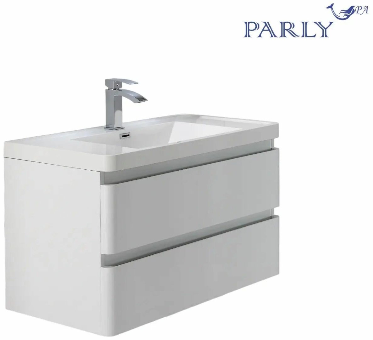 Тумба с раковиной Gucci80, 80x55x48 см, белый