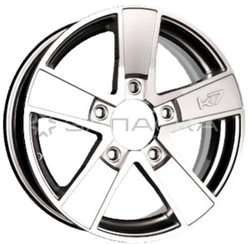 Вектор K97 6x16/5x139.7 D98 ET40 4 диска серебристый купить,NaN