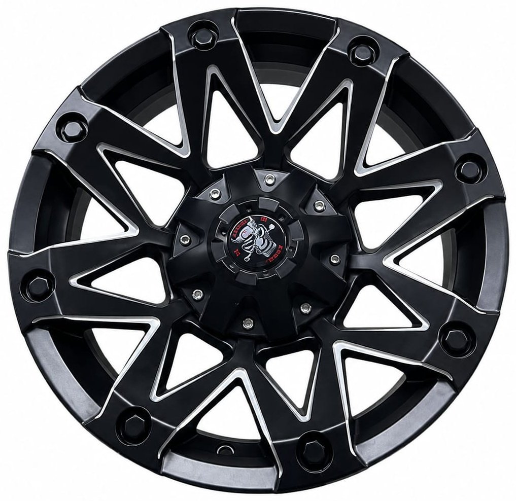 2BE 126-6 8.5x16/6x139.7 D110.1 ET8.5 4 диска черный, серебристый купить,NaN