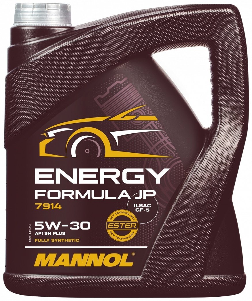 Моторное масло Синтетическое Mannol Energy Formula JP 5W-30 4 л купить,NaN