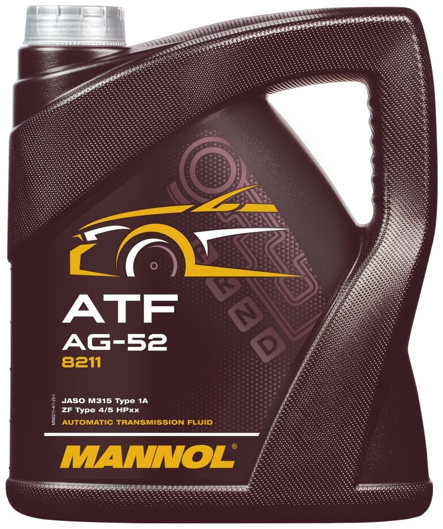 Масло синтетическое Mannol ATF AG 52 Automatic Special 4 л купить,NaN