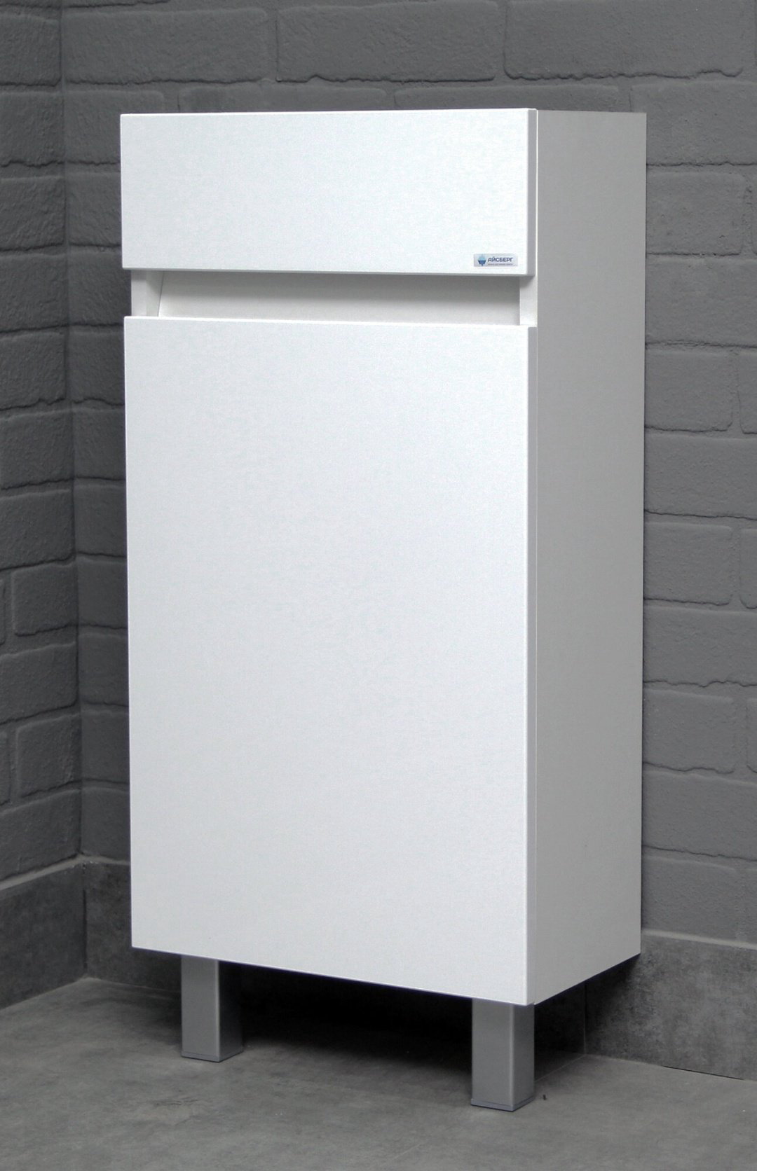Тумба с раковиной Kabinka.kz Норма 40 39.2x82x21см белый купить,NaN