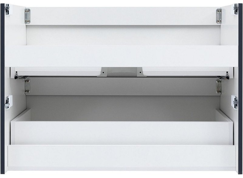 Тумба с раковиной Kabinka.kz Flat 90 335430 90x63.7x45.5см темно-синий купить,NaN