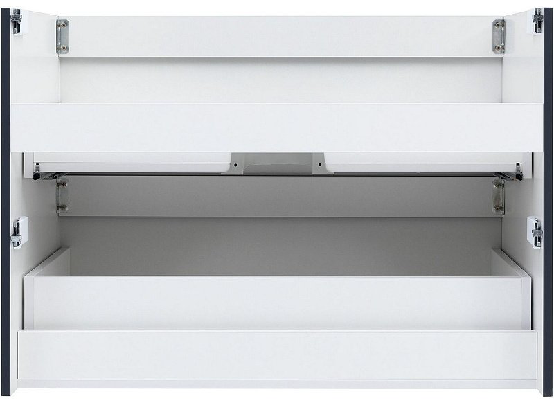 Тумба с раковиной Kabinka.kz Flat 90 335430 90x63.7x45.5см темно-синий купить,NaN