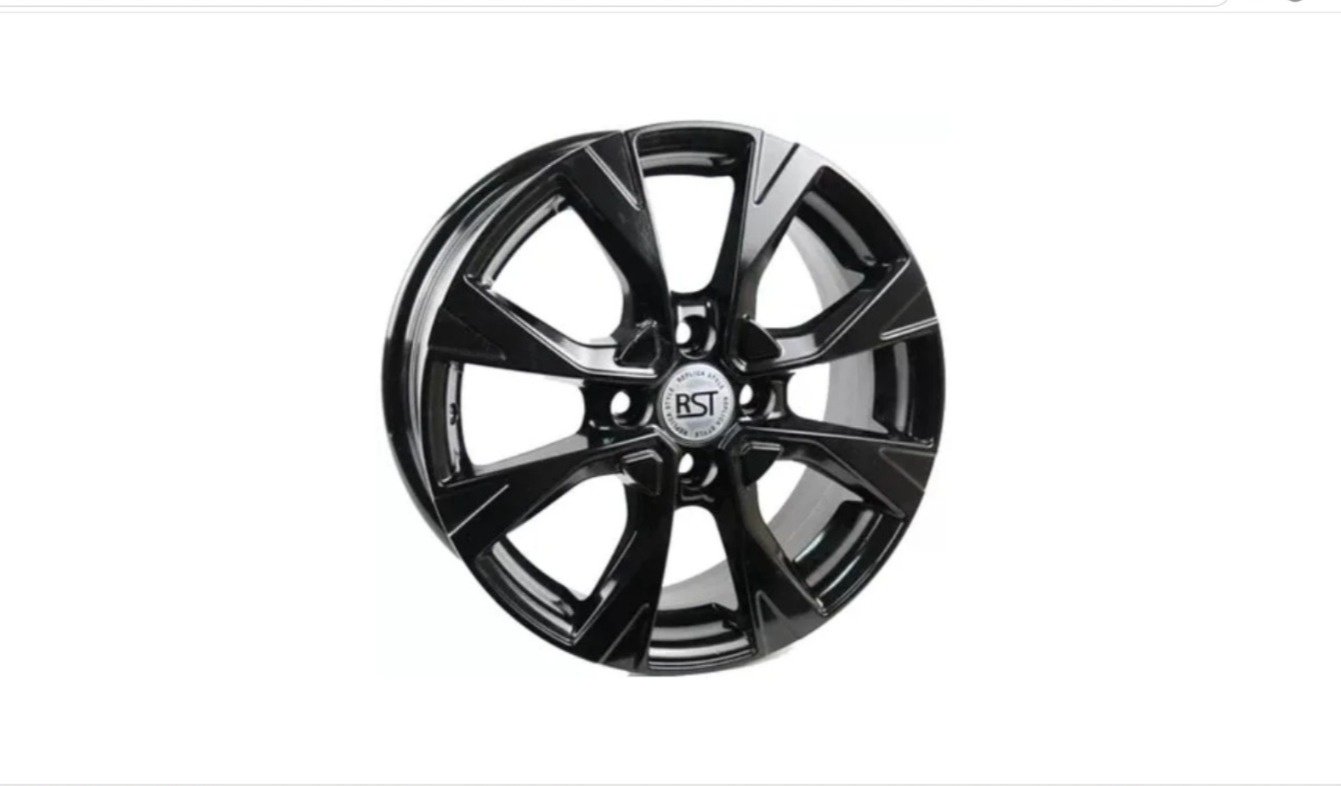 2BE Replica style 045 6x15/4x100 D56.6 ET40 4 диска черный, серебристый купить,NaN