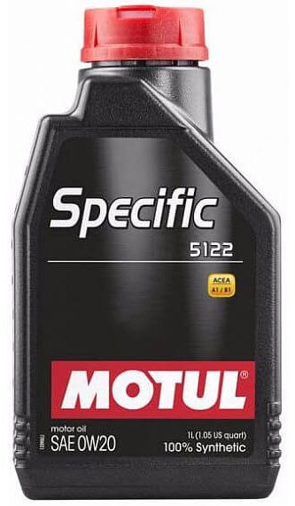 Моторное масло Синтетическое Motul Specific 5122 0W-20 1 л купить,NaN