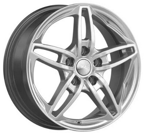 Скад Турин 7x17/5x114.3 D67.1 ET48.5 4 диска черный, графит, серый купить,NaN