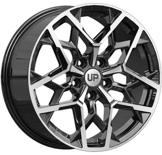 SKAD UP110 (КС994-03) 7.5x17/5x114.3 D67.1 ET40 4 диска черный, серебристый купить,NaN