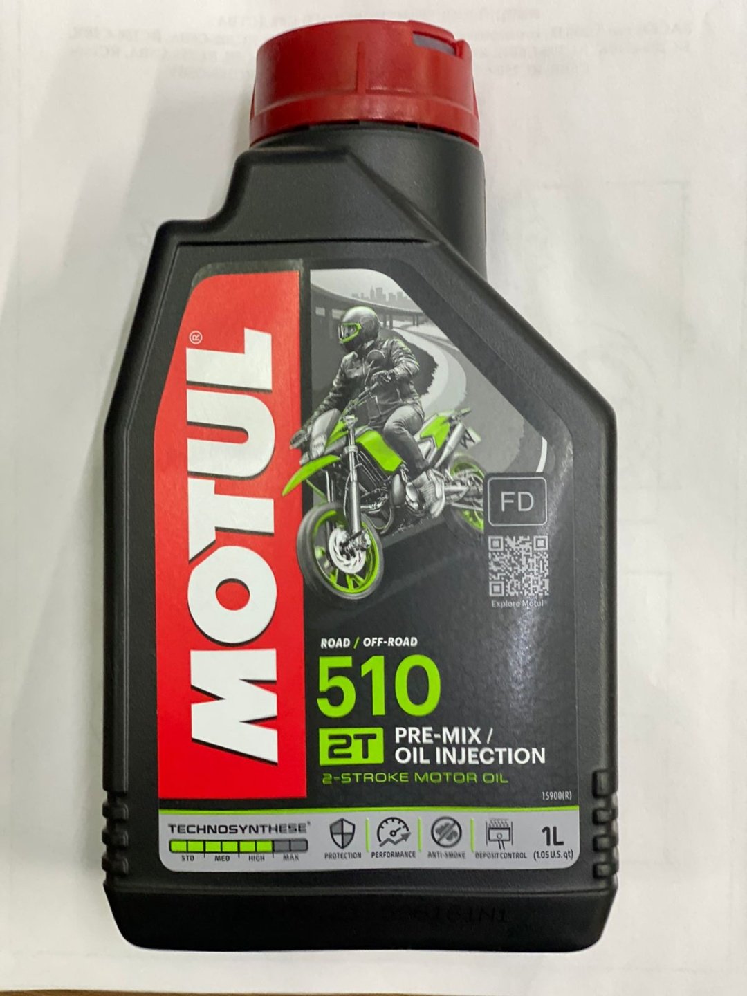 Моторное масло Синтетическое Motul 2T 510 10W 1 л купить,NaN